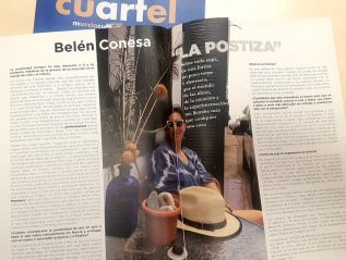 Entrevista a Belén Conesa en la revista cultural CUARTEL publicada por el Ayto. de Murcia.